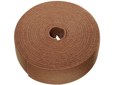 Tyrolit Vlies i rulle 100 mm×10 mtr A (K80) X-cut Gulbrun
