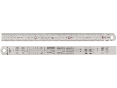 Stållineal 1000×35×1,5 mm Diesella