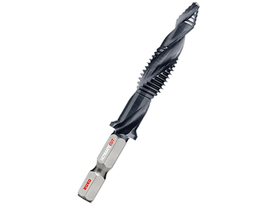 Ruko Kombitap lang HSS-RUnaTEC 1/4"bit-skaft Metrisk Flowstep spids