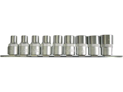 Topsæt 1/2" E10-E24 - 9 dele Bato