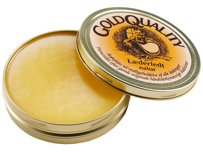 Læderfedt sort 200 ml