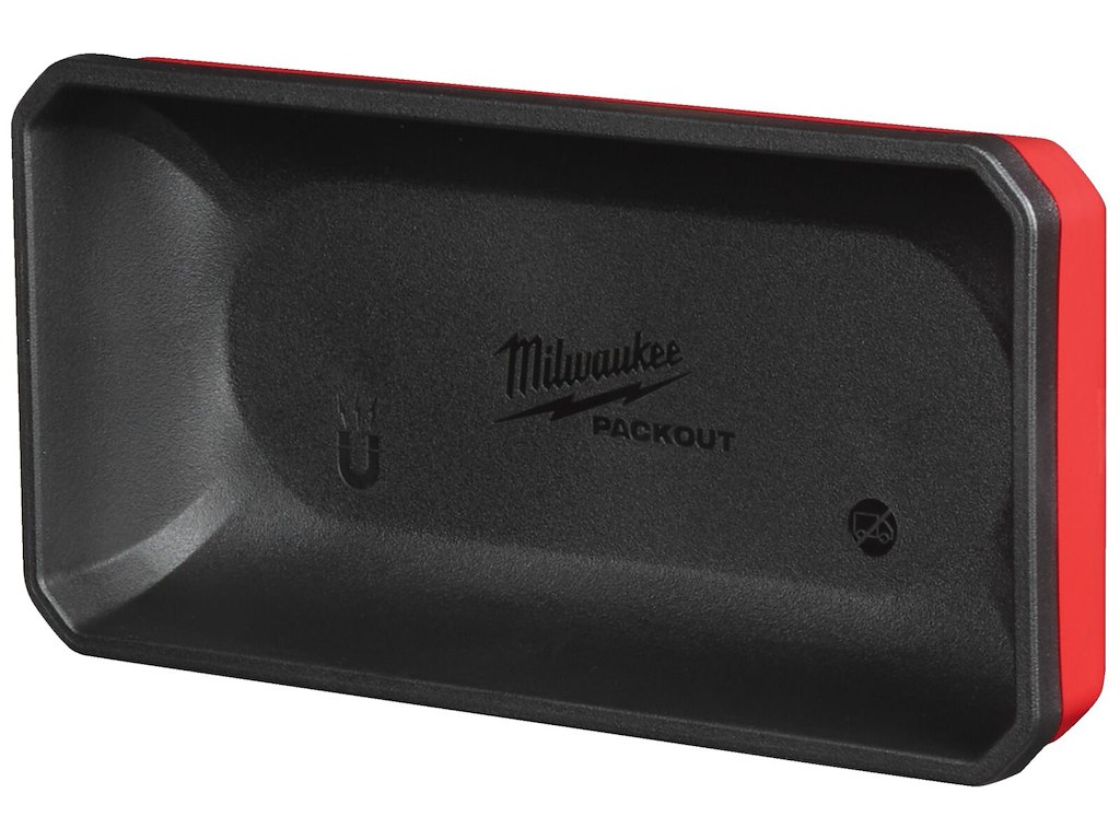 Åben skål 10×20cm m/magneter, Milwaukee Packout