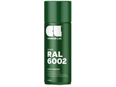Cosmos spraymaling RAL6002 Leaf Green 400ml