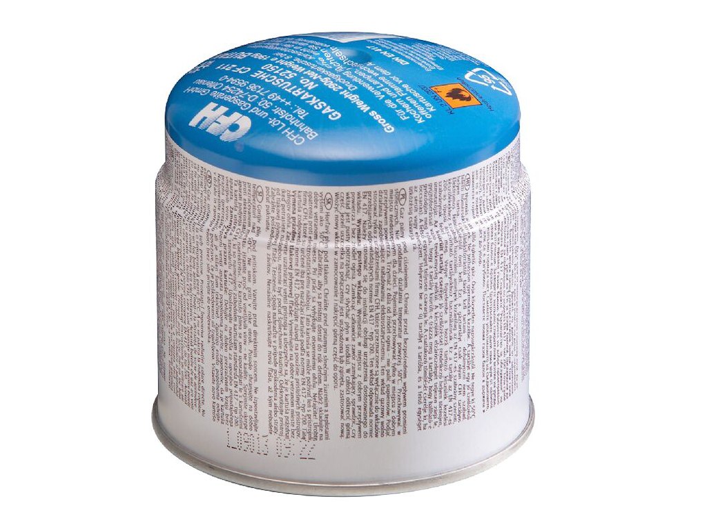 Gasdåse CFH m/sikkerhedsventil 190 g