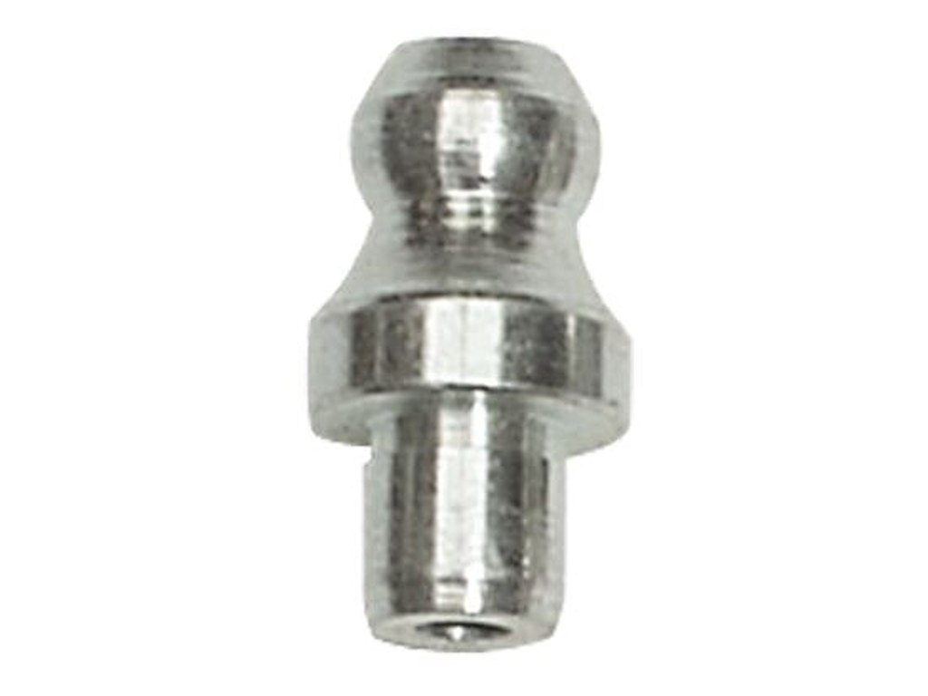 Smørenippel H1 lige, elforz., 10mm glat tap Kabi