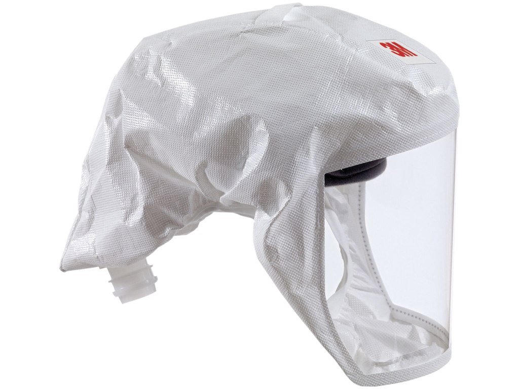 Versaflo S-serie hætte m/hovedbånd S-133 hvid S/M 3M