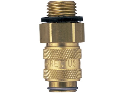 Rectus Kobling S21 1/4" udv. gev. mes.