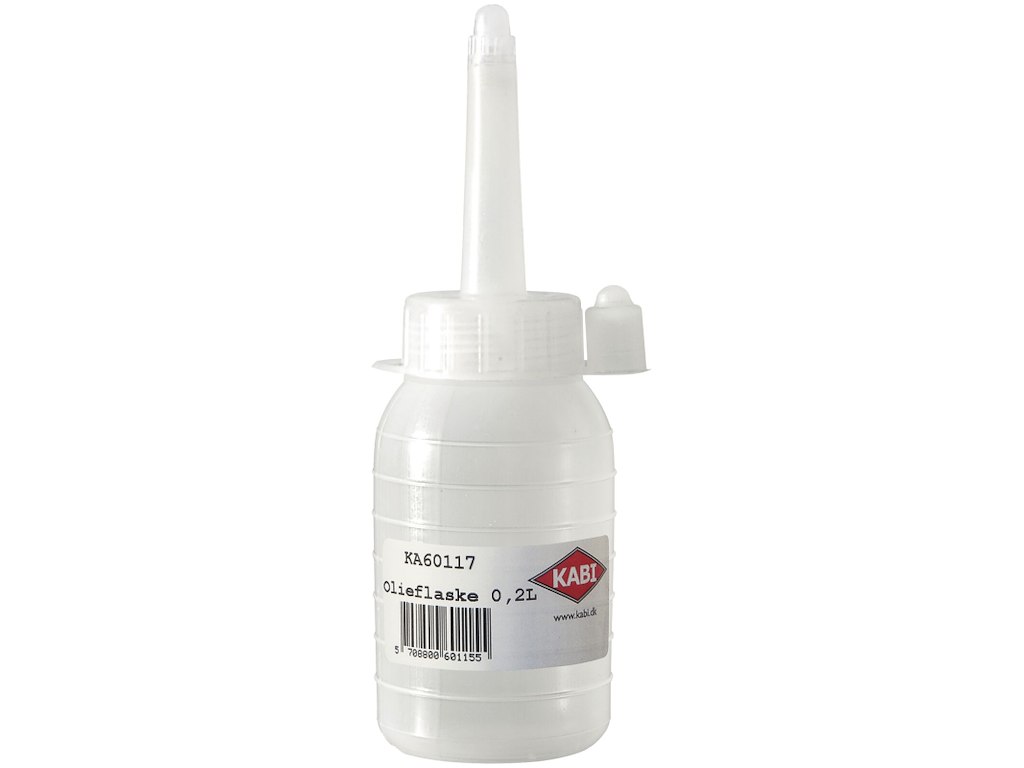 Kabi plastflaske m/plasttud 0,2 ltr