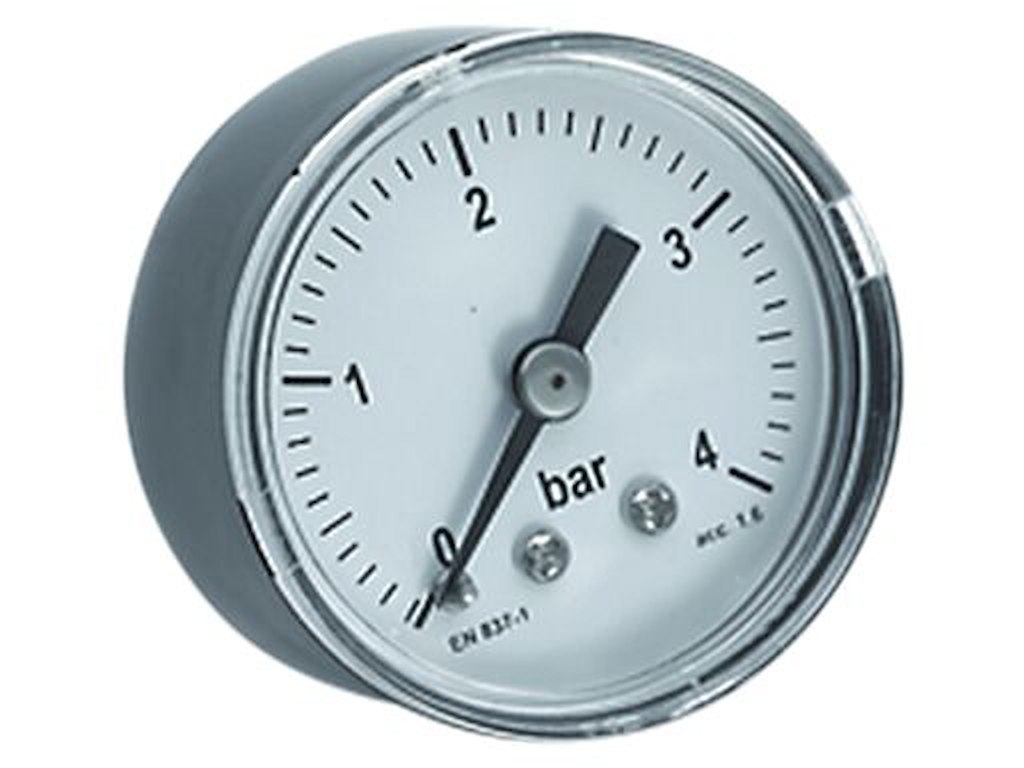 Manometer ø50 - 0-10 bar 1/4" Flowconcept