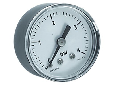 Manometer ø50 - 0-10 bar 1/4" Flowconcept