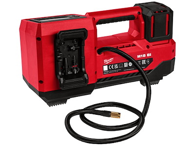 Luftpumpe/dækoppumper 10,3bar/150psi M18 BI-0 Milwaukee