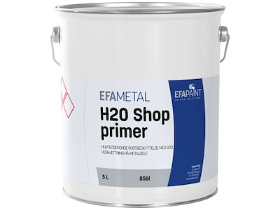 H2O shopprimer 0561 Grå 5 ltr. EFApaint