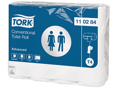 Tork toiletpapir Advanced T4 31,4mtr, 24 rl