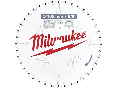 Rundsavklinge PW 165×15,87×1.6mm 40ATB Milwaukee