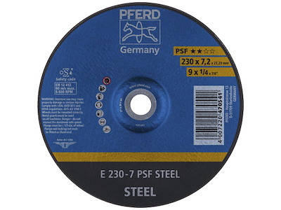 Pferd skrubskive E 230-7 PSF STEEL