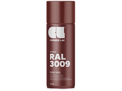 Cosmos spraymaling RAL3009 Oxide Red 400ml