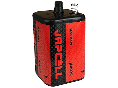 Japcell tørbatteri m/fjeder 4R25 6V