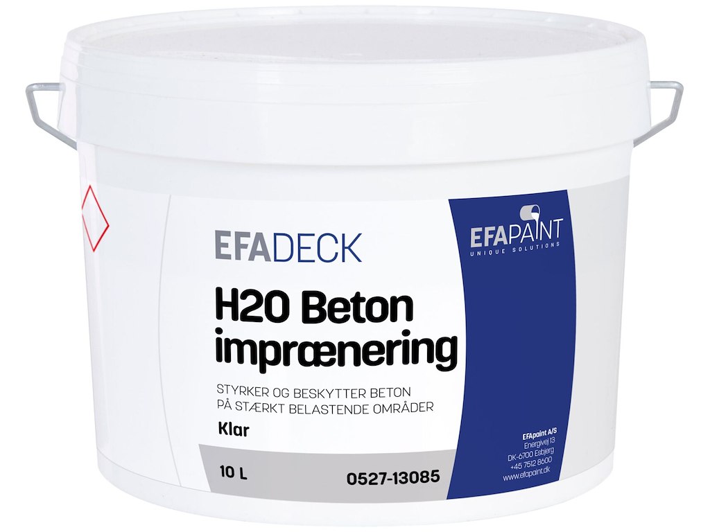 EFAdeck H2O Betonimprægnering 0527  10 ltr.