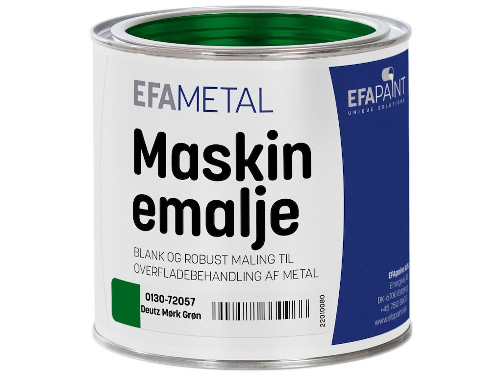 Maskinemalje 0130 Deutz Mørk Grøn 3/4 ltr. EFApaint