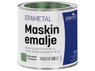 Maskinemalje 0130 RAL6011 Resedagrøn 3/4 ltr. EFApaint