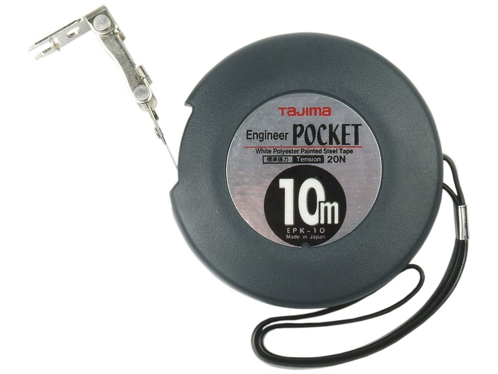 Båndmål Engineers Pocket kl.1 10 mtr EPK