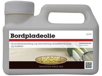 Faxe bordpladeolie hvid 0,5 ltr