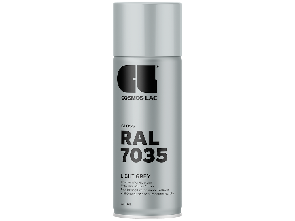 Cosmos spraymaling RAL7035 Light Grey 400ml