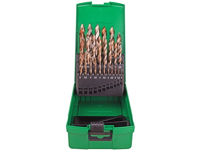 DJ TOOLS borsæt DIN338 HSS-Co5 Flowstep 1-13×0,5mm