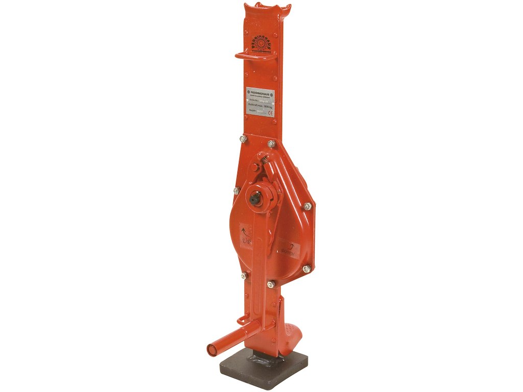 Ståldonkraft m/fast sideklo rød 3 ton Peddinghaus