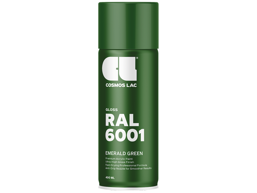 Cosmos spraymaling RAL6001 Emerald Green 400ml