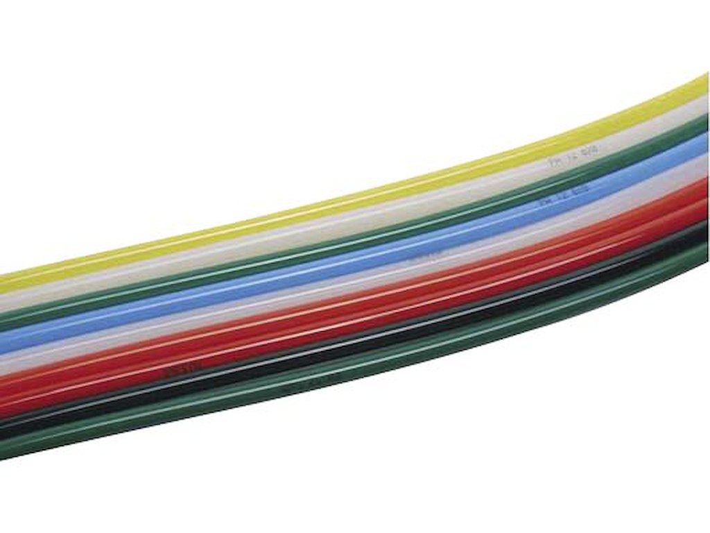 PU slange 10/8 mm blå Flowconcept