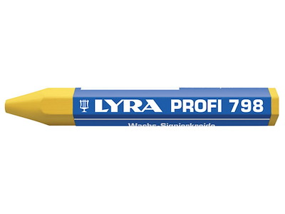 Lyra oliekridt m/papir 798 gul pk/12