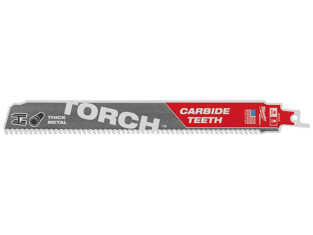 Bajonetsavblad Torch Carbide 230×8tpi Milwaukee