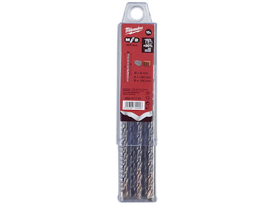 Hammerbor 6,0×160mm SDS+ 10stk M2  Milwaukee 