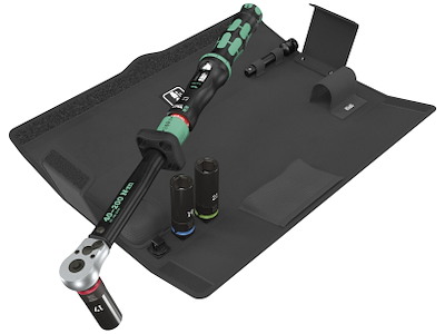Wera Momentnøgle 1/2" sæt Click-Torque C3 hjulskift, 40-200Nm