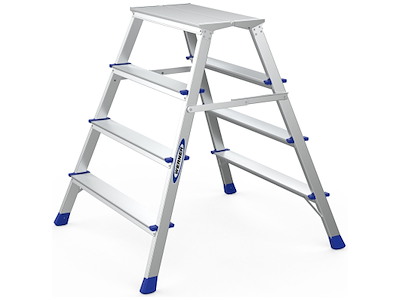 Arbejdsbuk Werner 2×4 trin 60cm bred højde 0,99mtr Zarges