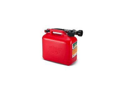 NeverStop Benzindunk 5 ltr. plast rød