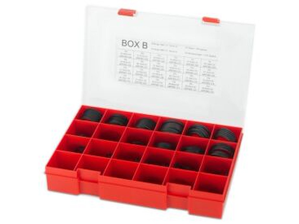 Sortiment O-ringe NB-70 Box B, 275stk/24varianter