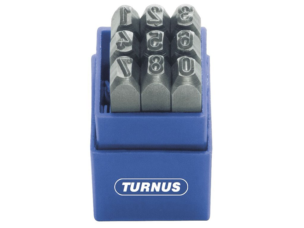 Turnus ståltal 328 8mm, sæt 9 stk