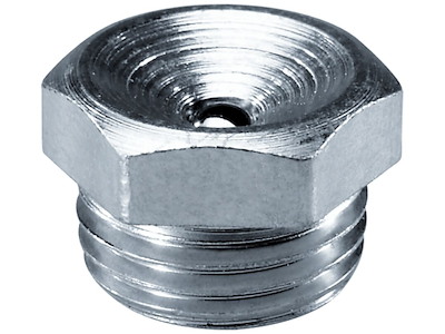 Smørenippel B1, elforz., 1/4" R Kabi