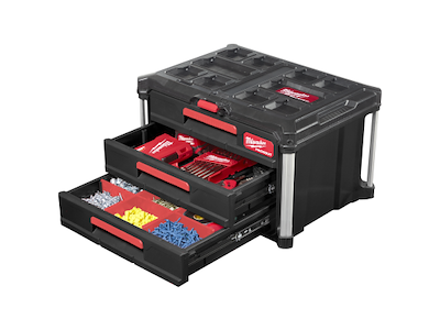 Skuffeboks m/3 skuffer 560×410×360mm Milwaukee Packout