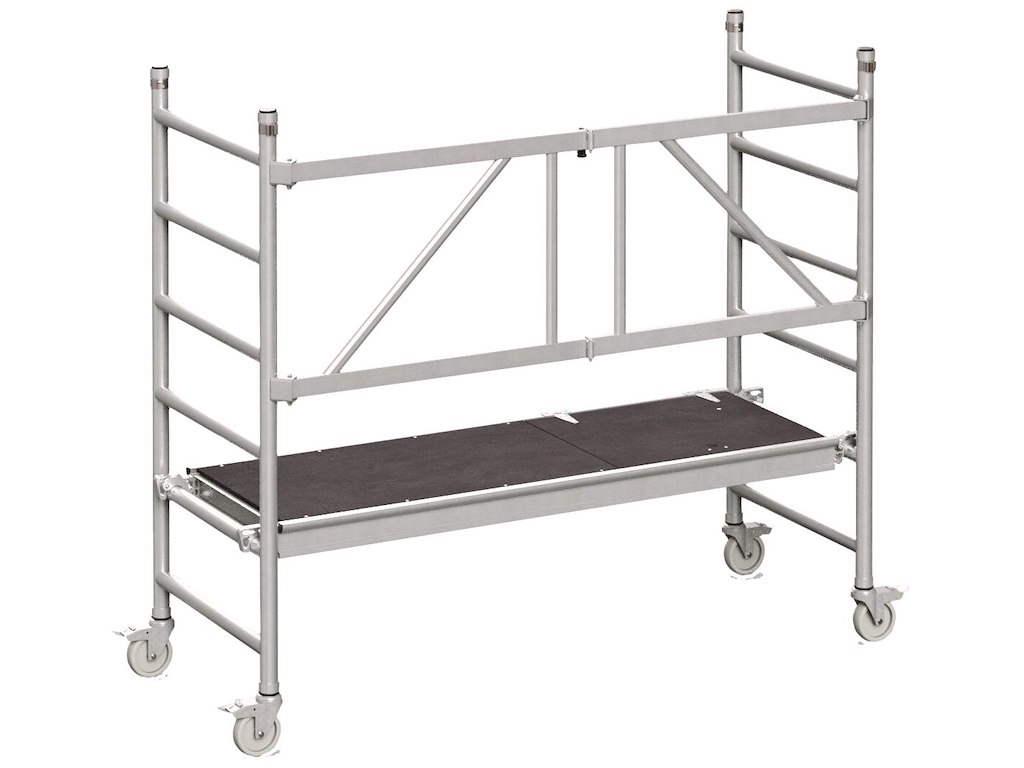 Zarges Foldestillads Pax 53510 0,72×1,8mtr, højde 1,65mtr