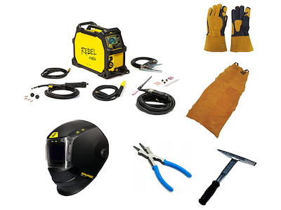 ESAB Rebel™ EMP 205ic AC/DC kampagnesæt