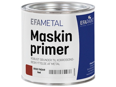 Maskinprimer 0102 Rød 3/4 ltr. EFApaint