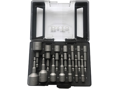 Boltbitssæt 1/4" 6kt, 5-17 mm, 14 dele Bato Nordic