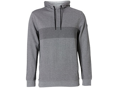 Kansas Evolve DoubleFace sweatshirt hætte 2XL grå/mørkegrå