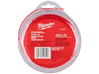 Trimmertråd ø2mm×45mtr t/M18 græstrimmer Milwaukee