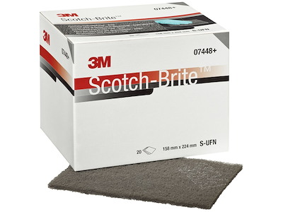 Scotch-Brite polérark CF-HP, S-UFN, grå 3M