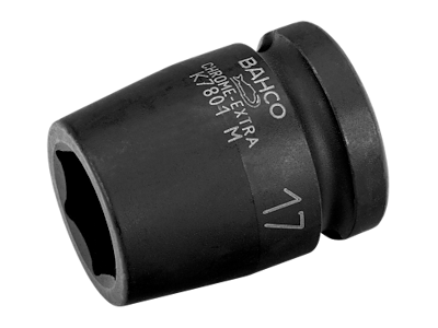 Bahco Slagtop 1/2" firk. / 6-kant K7801M Metrisk