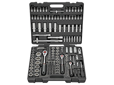 Topnøglesæt kombi 1/2-3/8-1/4" 1171 Bato